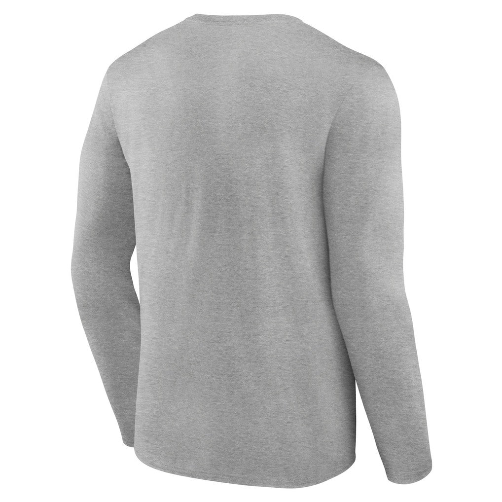 New York Knicks Primary Team Logo Long Sleeve T-Shirt Gray