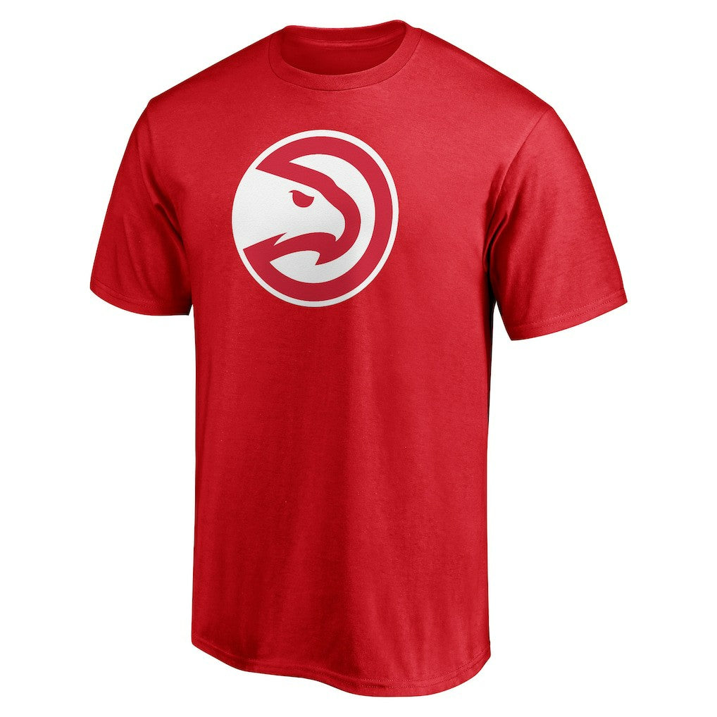 Atlanta Hawks Primary Logo Team T-Shirt Red