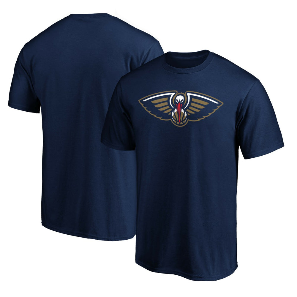 New Orleans Pelicans Primary Logo T-Shirt Navy outlet
