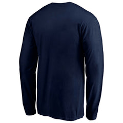 New Orleans Pelicans Primary Team Logo Long Sleeve T-Shirt Navy