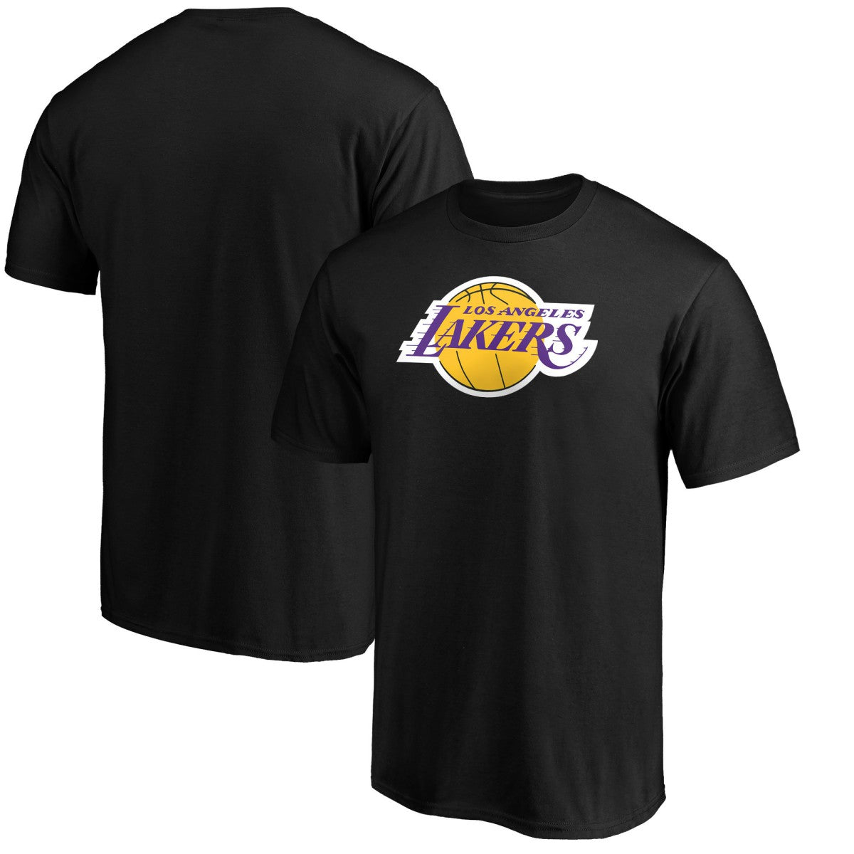 Los Angeles Lakers Primary Logo T-Shirt Black