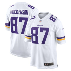 T.J. Hockenson Minnesota Vikings Game Player Jersey - White Jerseys