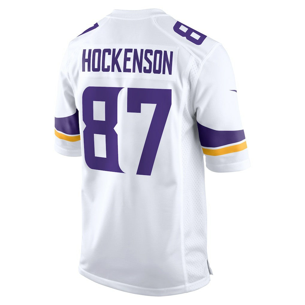 T.J. Hockenson Minnesota Vikings Game Player Jersey - White Jerseys