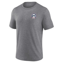 Columbus Blue Jackets Fanatics Winger Tri-Blend T-Shirt - Heather Gray | US 5236736