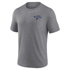 St. Louis Blues Fanatics Winger Tri-Blend T-Shirt - Heather Gray | US 5236767