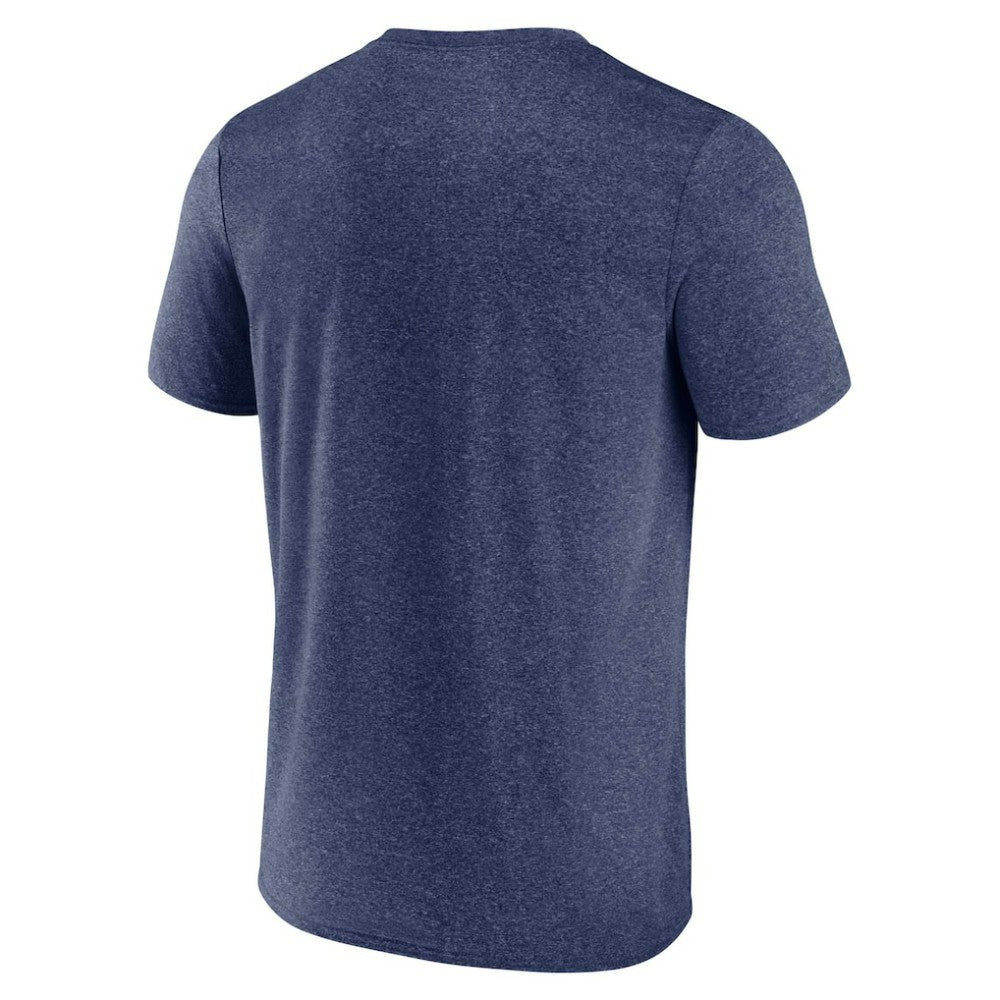 Seattle Kraken Fanatics Playmaker T-Shirt - Heather Deep Sea Blue | US 5237122
