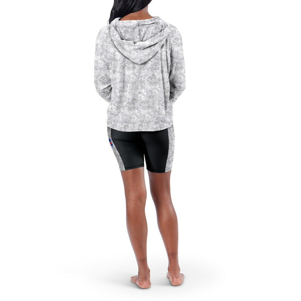 Buffalo Bills Certo Women's Session Pullover Hoodie - Gray Hoodies