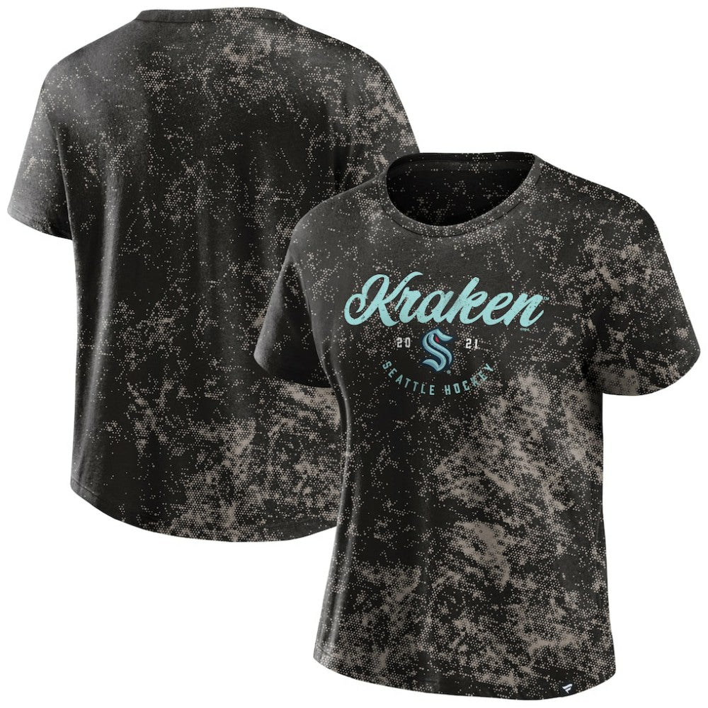 Seattle Kraken Fanatics Women's Breakaway T-Shirt - Black | US 5242460