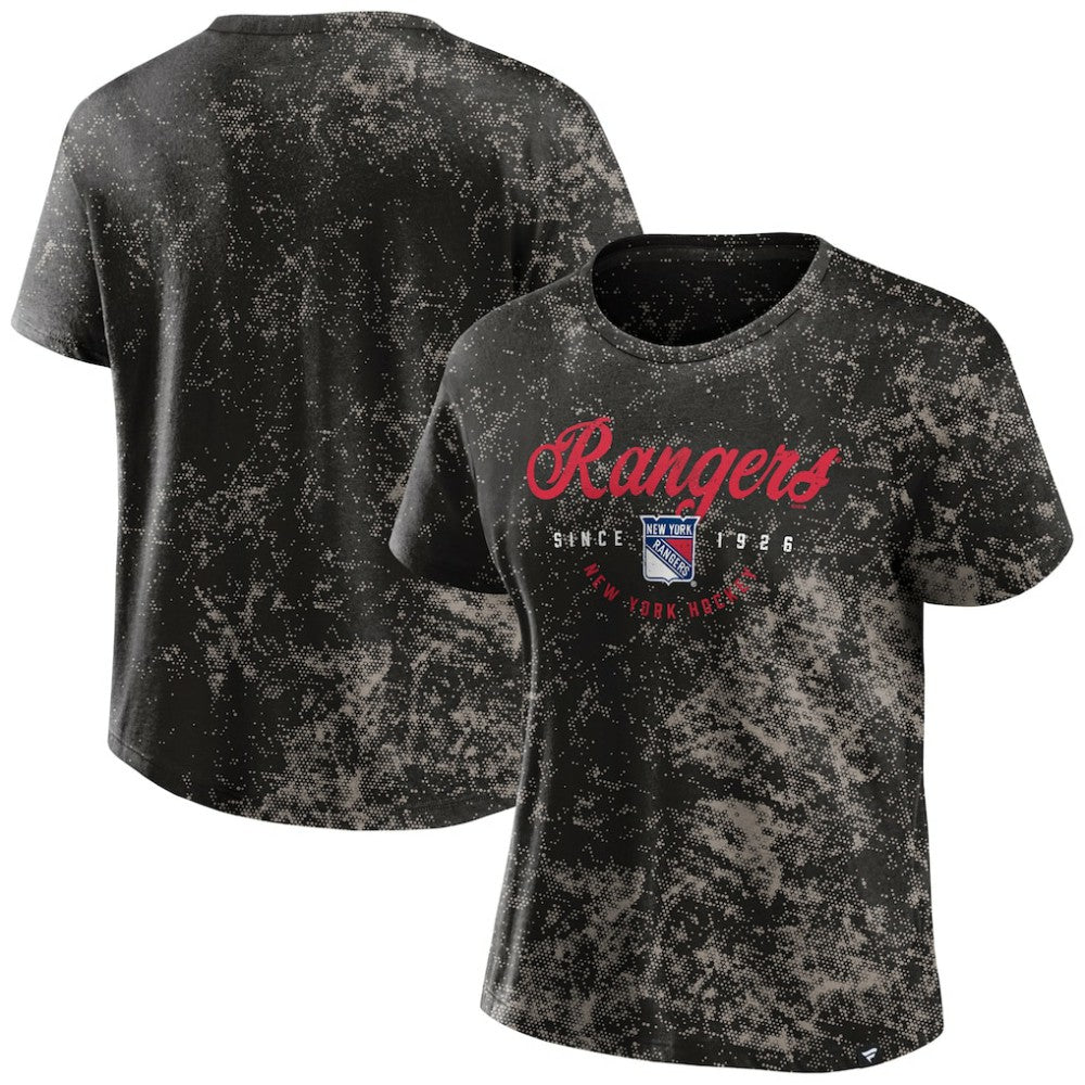 New York Rangers Fanatics Women's Breakaway T-Shirt - Black | US 5242479