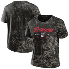 New York Rangers Fanatics Women's Breakaway T-Shirt - Black | US 5242479