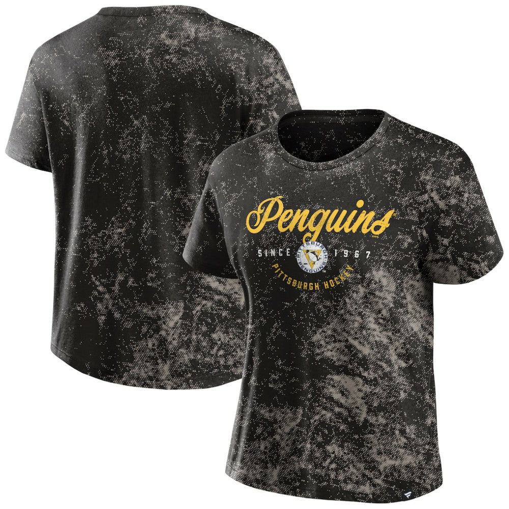Pittsburgh Penguins Fanatics Women's Breakaway T-Shirt - Black | US 5242482