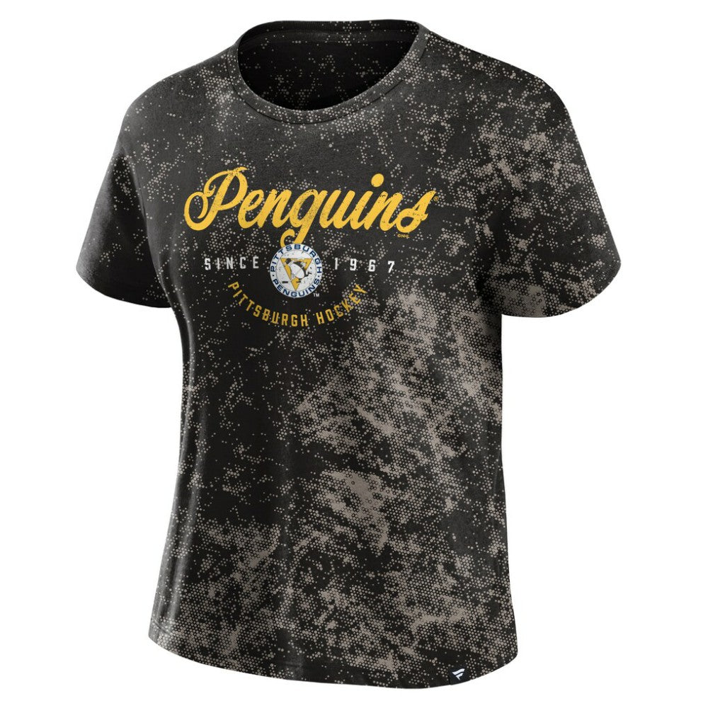 Pittsburgh Penguins Fanatics Women's Breakaway T-Shirt - Black | US 5242482