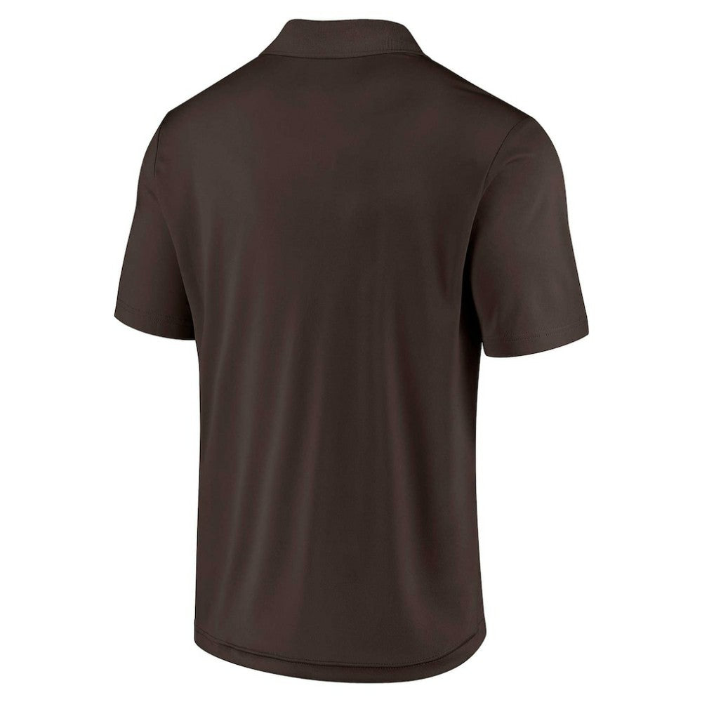 San Diego Padres Fanatics Two-Pack Logo Lockup Polo Set - Brown/White