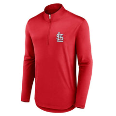 St. Louis Cardinals Fanatics Quarterback Quarter-Zip Top - Red Tops