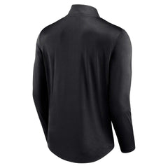 Miami Marlins Fanatics Quarterback Quarter-Zip Top - Black Tops