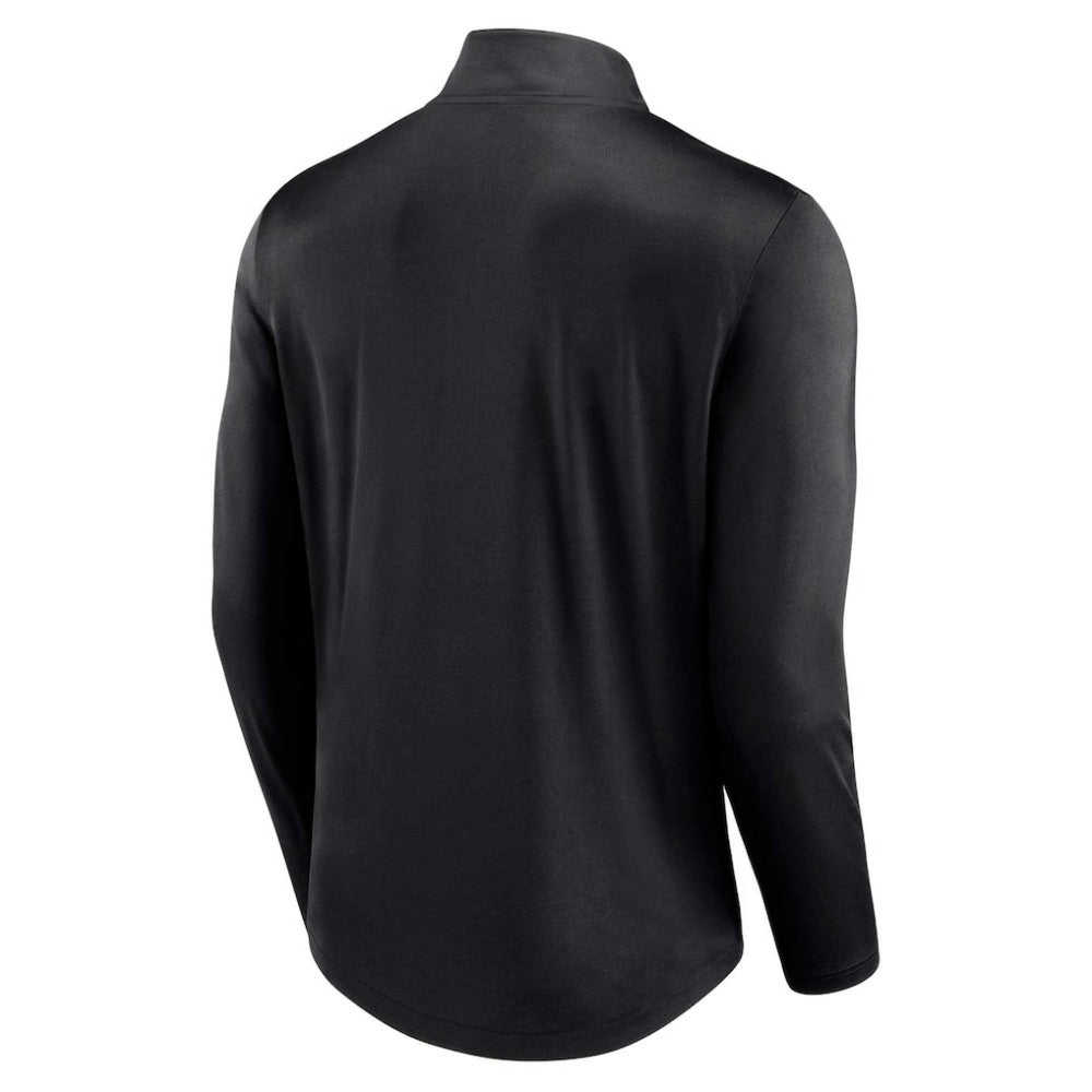 Chicago White Sox Fanatics Quarterback Quarter-Zip Top - Black Tops