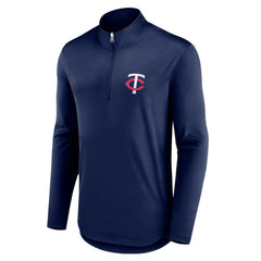 Minnesota Twins Fanatics Quarterback Quarter-Zip Top - Navy Tops