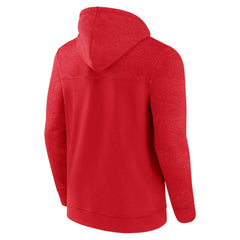 St. Louis Cardinals Fanatics Offensive Line Up Lightweight Full-Zip Hoodie - Red Hoodies
