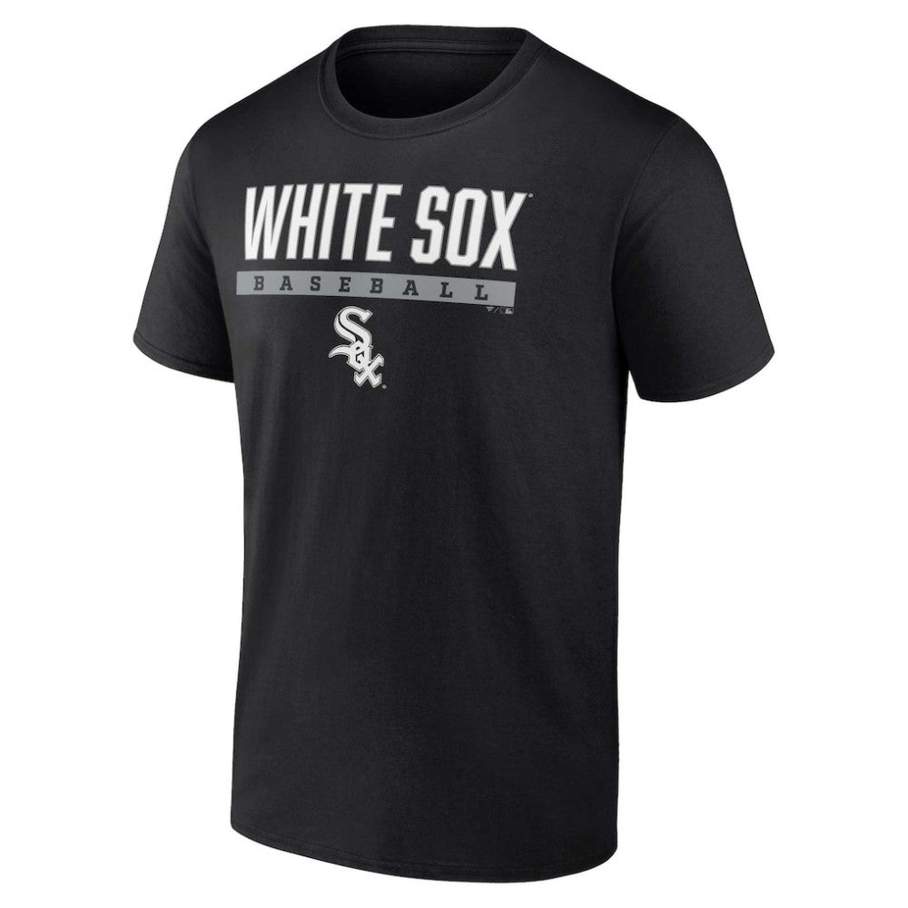 Chicago White Sox Fanatics Power Hit T-Shirt - Black T-shirts