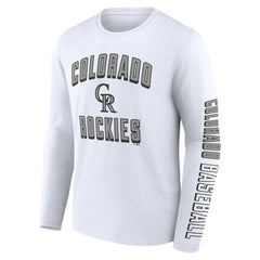 Colorado Rockies Fanatics Two-Pack Combo T-Shirt Set - Black/White T-shirts