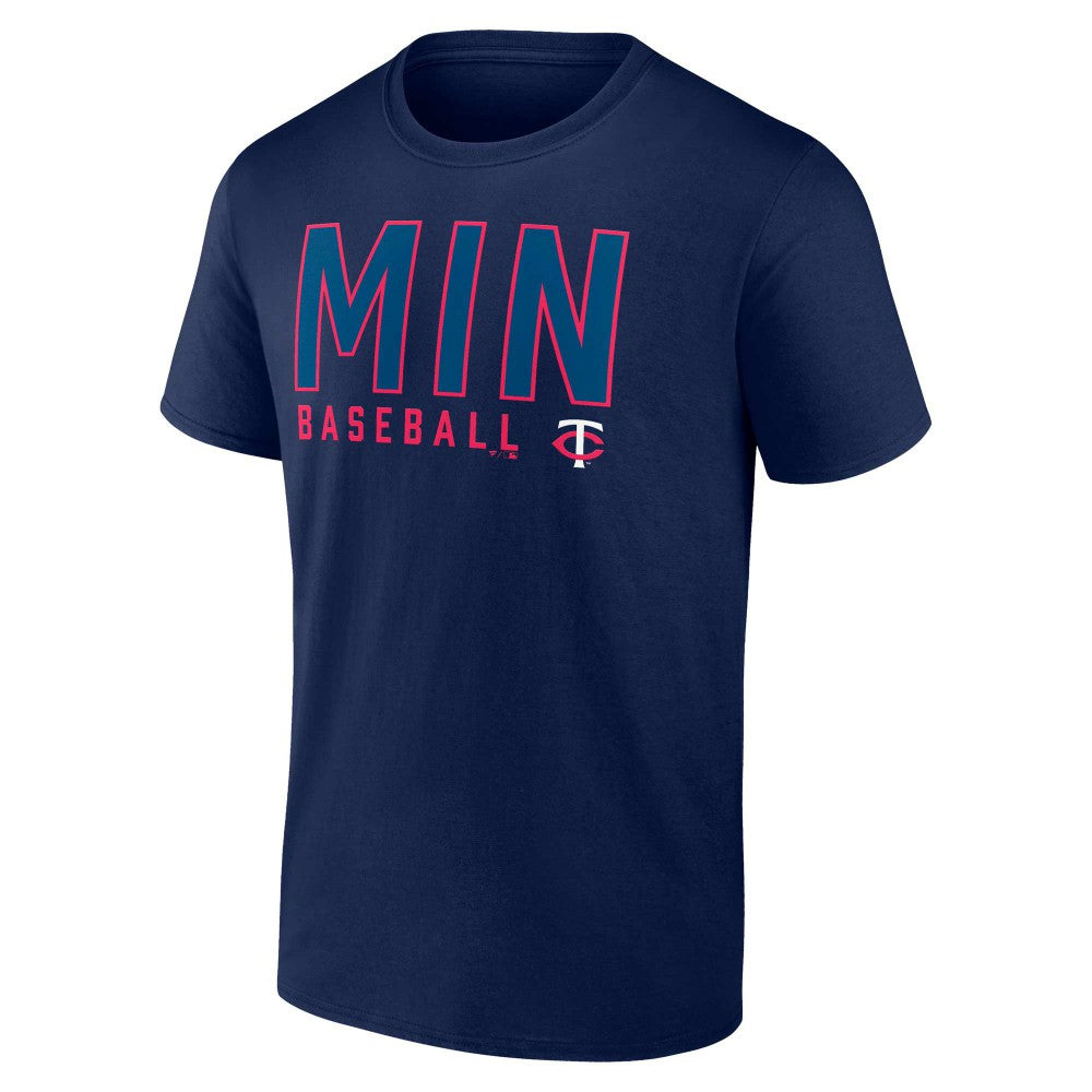 Minnesota Twins Fanatics Two-Pack Combo T-Shirt Set - Navy/White T-shirts