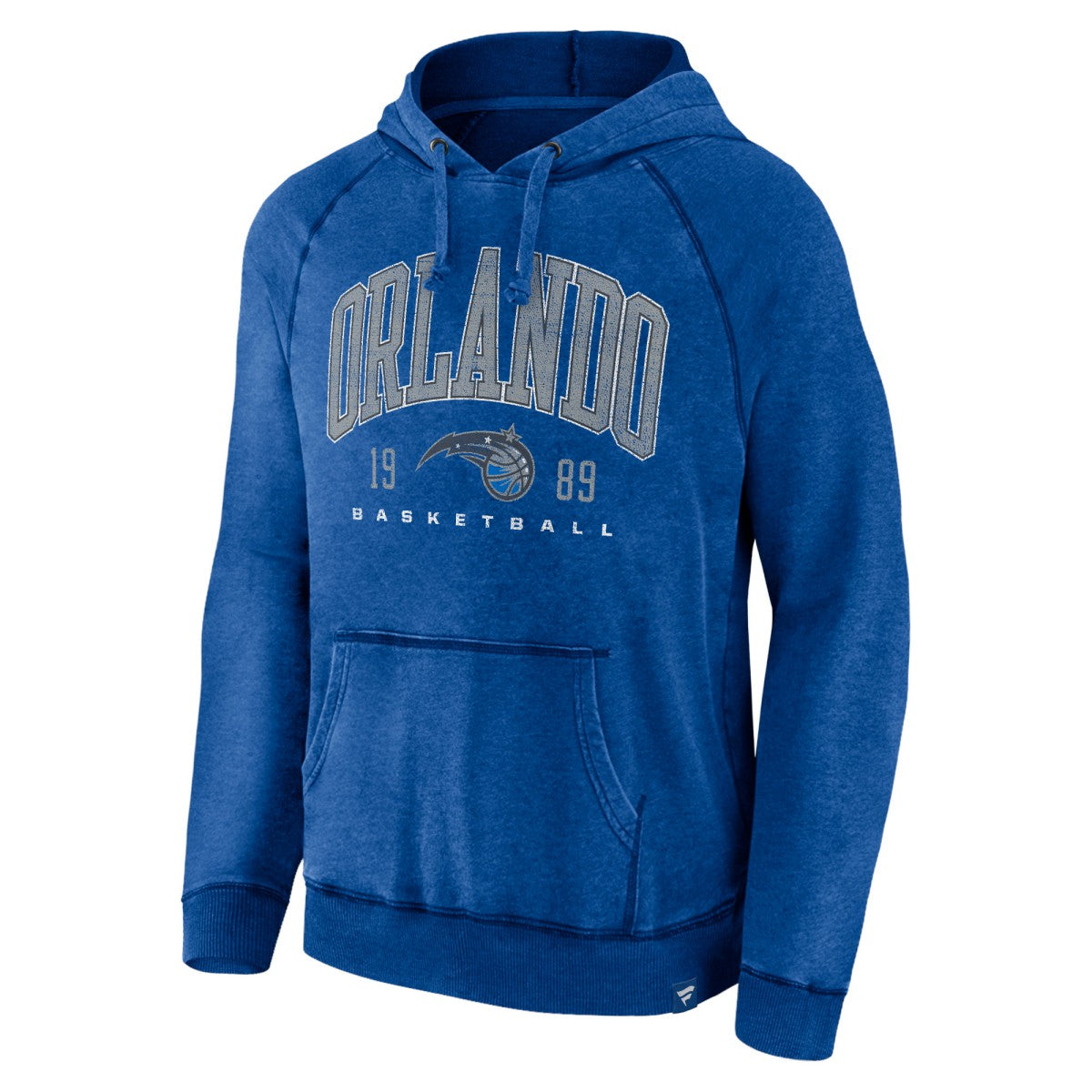 Orlando Magic Foul Trouble Snow Wash Raglan Pullover Hoodie Heather Blue - Fanatics