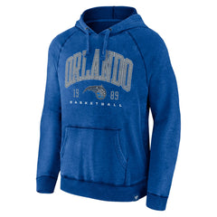 Orlando Magic Foul Trouble Snow Wash Raglan Pullover Hoodie Heather Blue - Fanatics