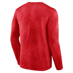 LA Clippers Front Court Press Snow Wash Long Sleeve T-Shirt Heather Red - Fanatics outlet
