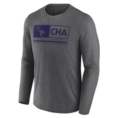 Charlotte Hornets Three-Point Play T-Shirt Heather Charcoal - Fanatics