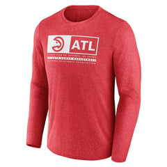 Atlanta Hawks Three-Point Play T-Shirt Heather Red - Fanatics