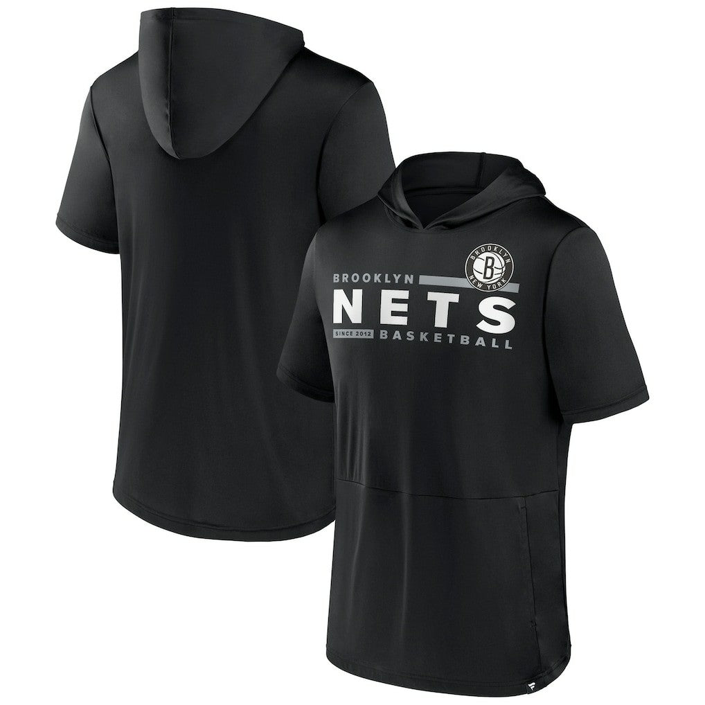Brooklyn Nets Possession Hoodie T-Shirt Black - Fanatics