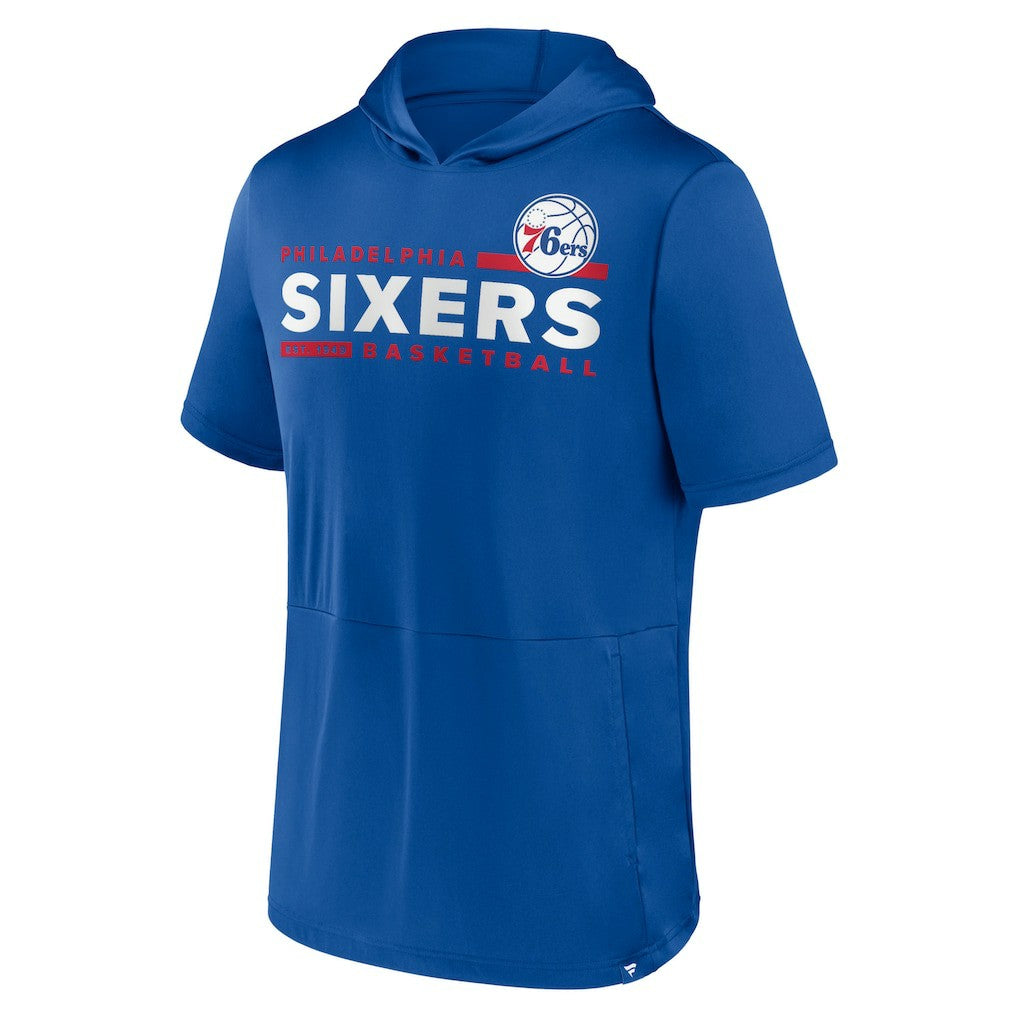 Philadelphia 76ers Possession Hoodie T-Shirt Royal - Fanatics