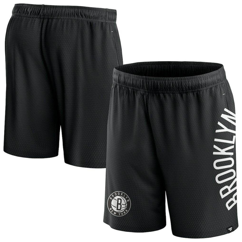 Brooklyn Nets Post Up Mesh Shorts Black - Fanatics