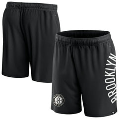 Brooklyn Nets Post Up Mesh Shorts Black - Fanatics