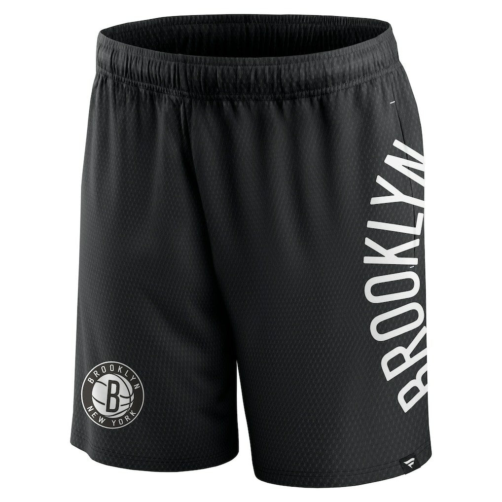 Brooklyn Nets Post Up Mesh Shorts Black - Fanatics