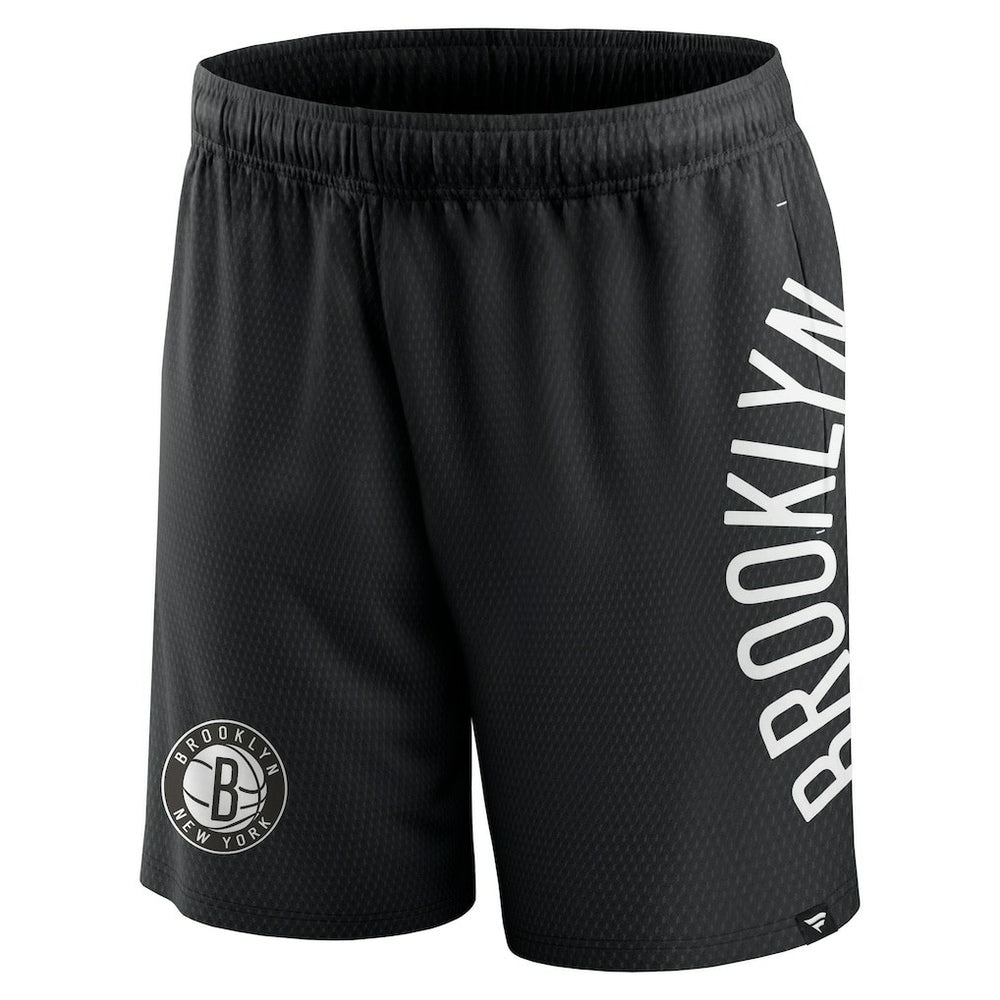 Brooklyn Nets Post Up Mesh Shorts Black - Fanatics