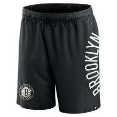 Brooklyn Nets Post Up Mesh Shorts Black - Fanatics