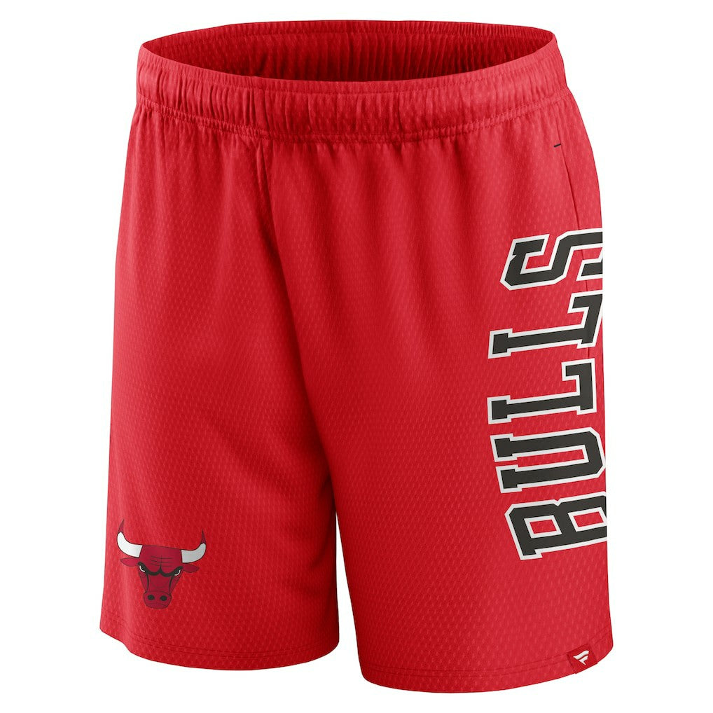 Chicago Bulls Post Up Mesh Shorts Red - Fanatics