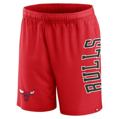 Chicago Bulls Post Up Mesh Shorts Red - Fanatics