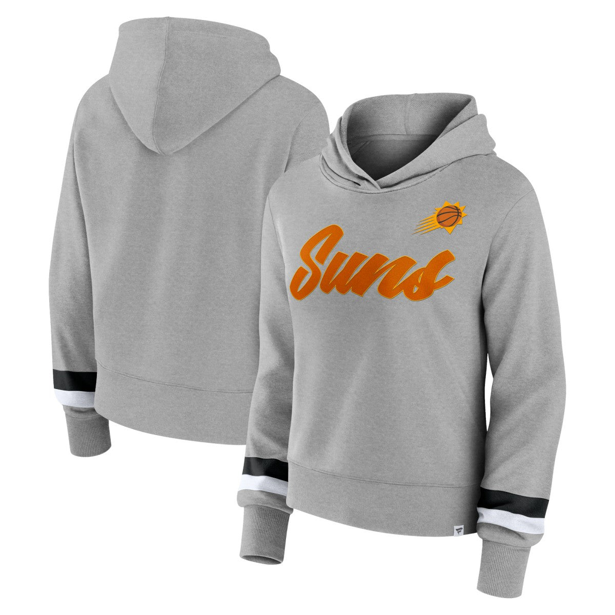 Phoenix Suns Women's Halftime Pullover Hoodie Heather Gray - Fanatics