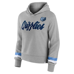 Memphis Grizzlies Women's Halftime Pullover Hoodie Heather Gray - Fanatics