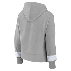 Brooklyn Nets Women's Halftime Pullover Hoodie Heather Gray - Fanatics