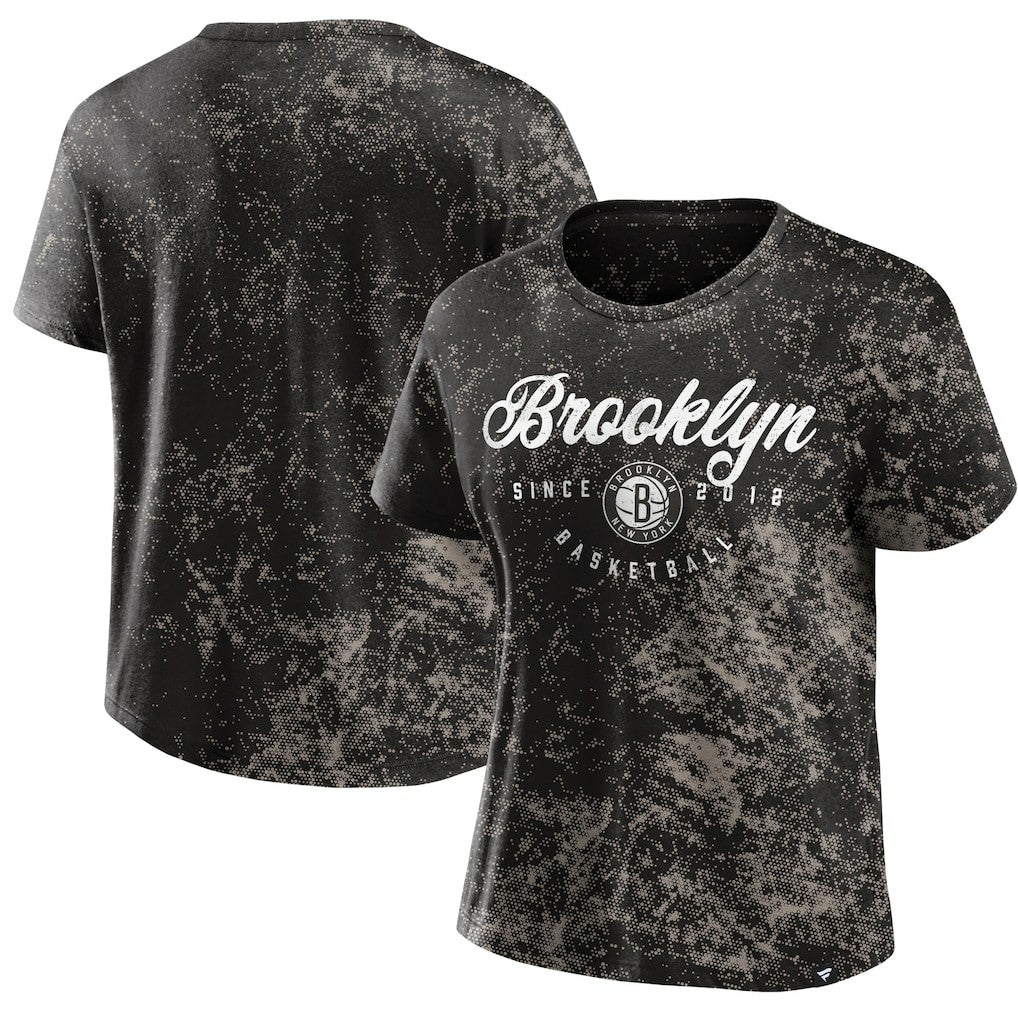 Brooklyn Nets Women's Breakaway T-Shirt Black - Fanatics