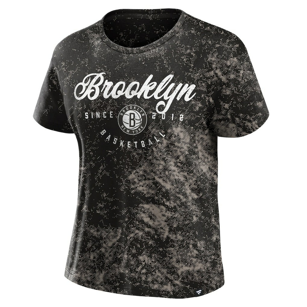 Brooklyn Nets Women's Breakaway T-Shirt Black - Fanatics