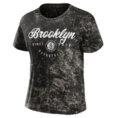 Brooklyn Nets Women's Breakaway T-Shirt Black - Fanatics