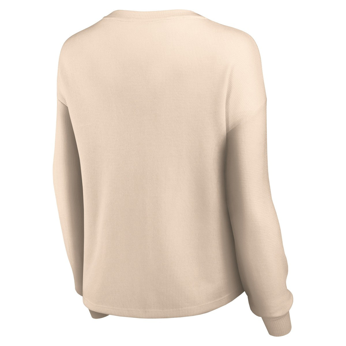 Los Angeles Lakers Women's Go For It Long Sleeve Notch Neck T-Shirt Tan - Fanatics