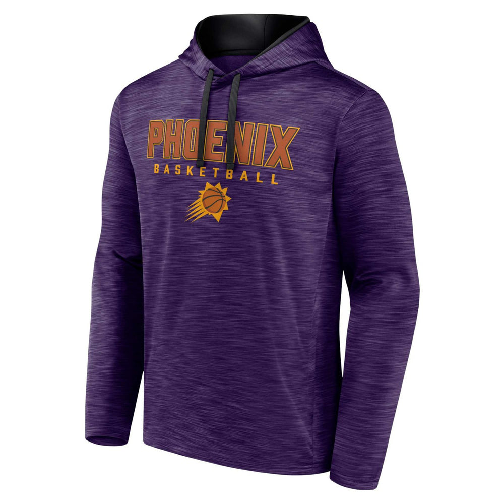 Phoenix Suns Fast Break Pullover Hoodie Heather Purple - Fanatics
