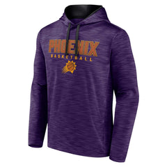 Phoenix Suns Fast Break Pullover Hoodie Heather Purple - Fanatics