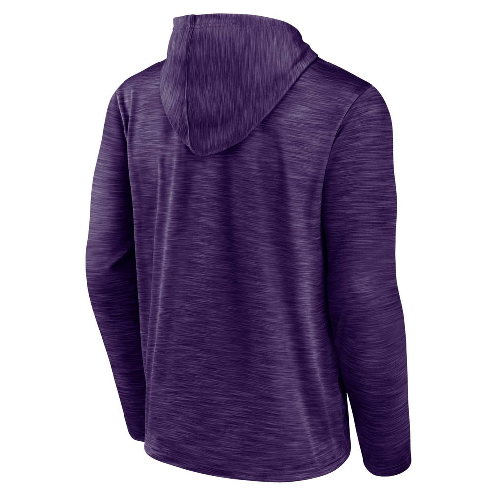 Phoenix Suns Fast Break Pullover Hoodie Heather Purple - Fanatics