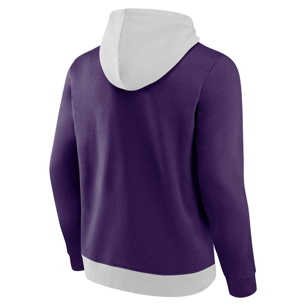 Phoenix Suns Arctic Colorblock Pullover Hoodie Gray/Purple - Fanatics